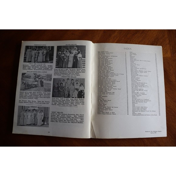 Caroll County Tennessee History 1822 1972 150th Sesquicentennial Booklet Illustr - Picture 10 of 10